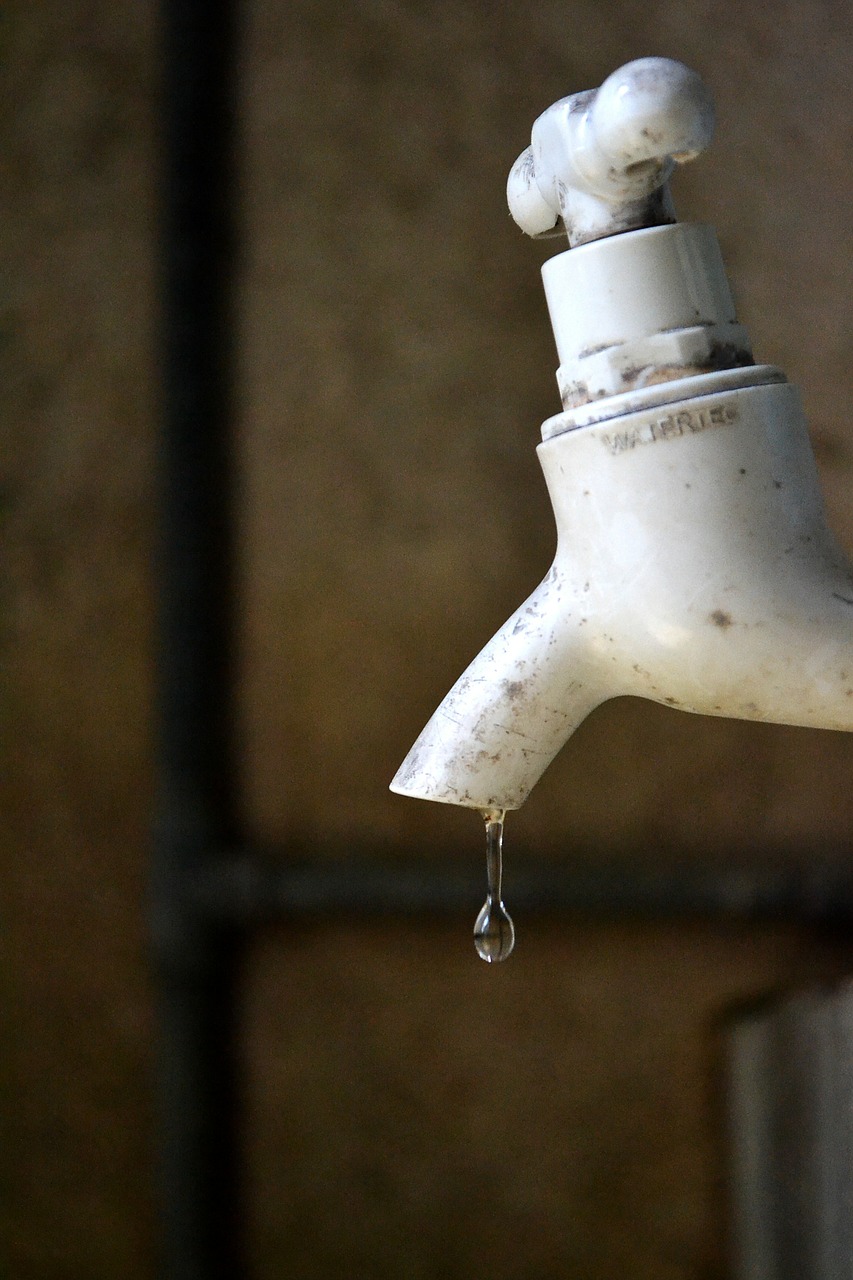 tap water drop water dripping free photo