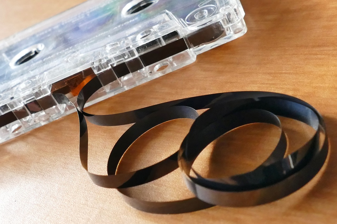 tape cassette retro free photo