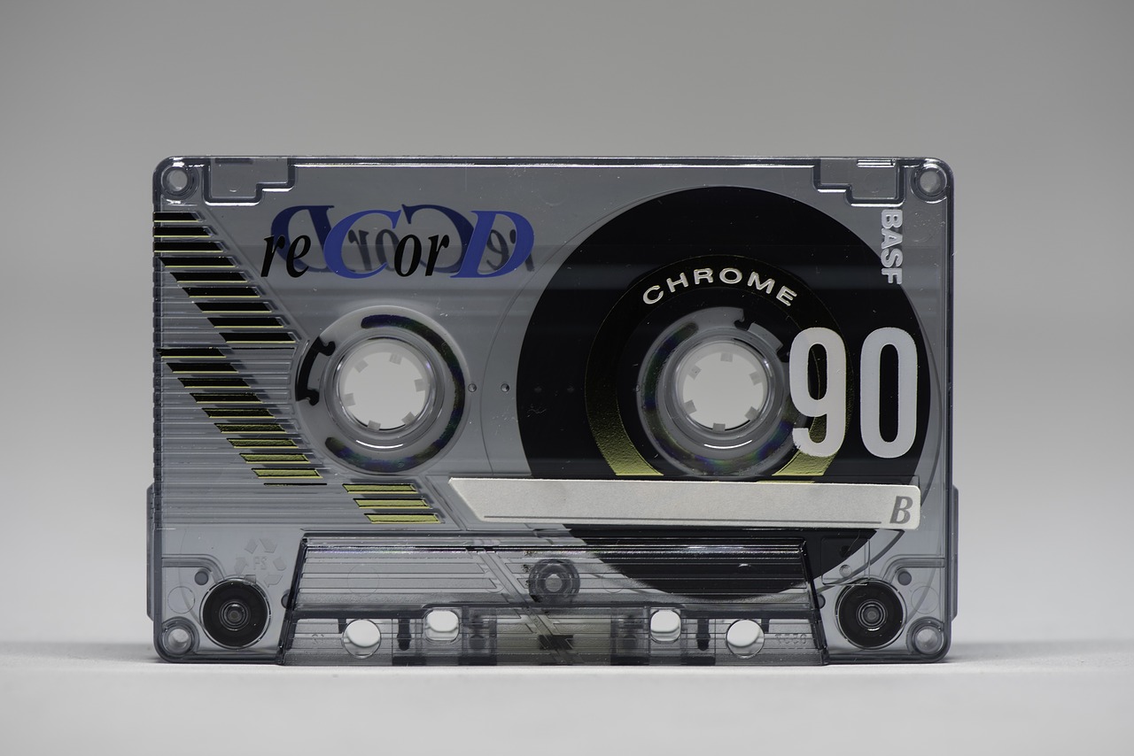 tape  cassette  analog free photo