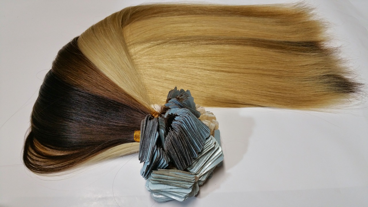 tape extension hair extension free photo