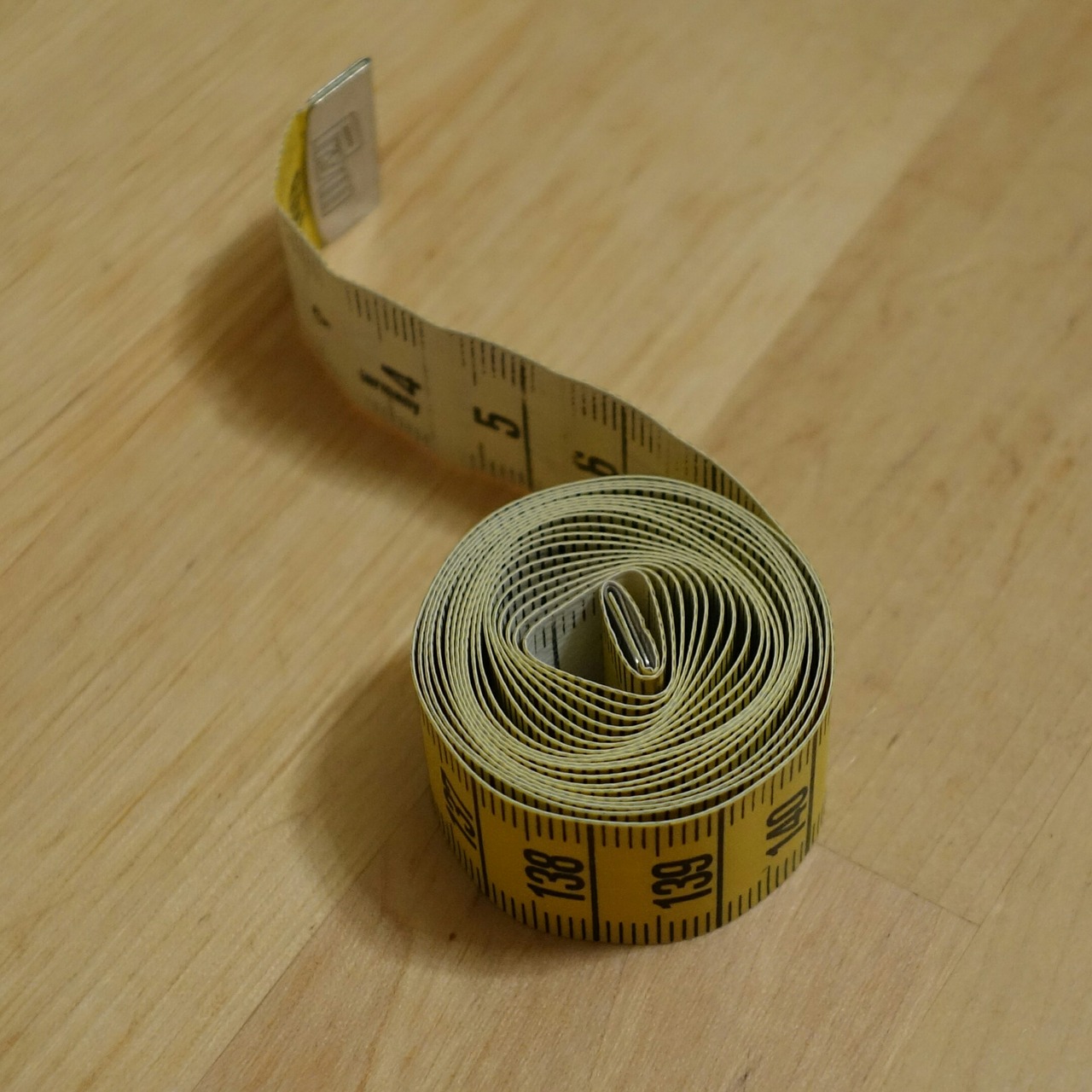 tape measure rolled up pattern free photo