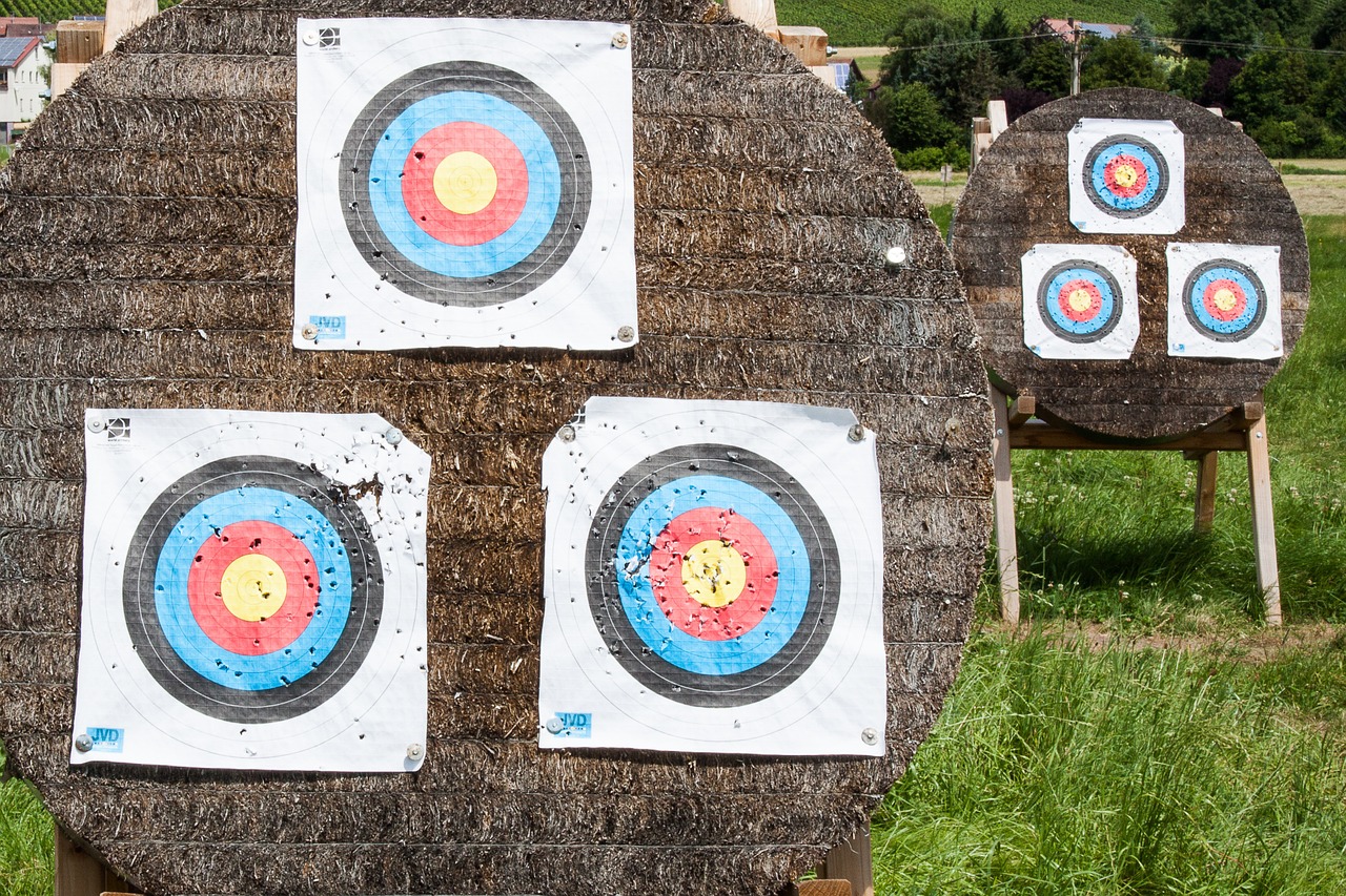 target objectives archery free photo