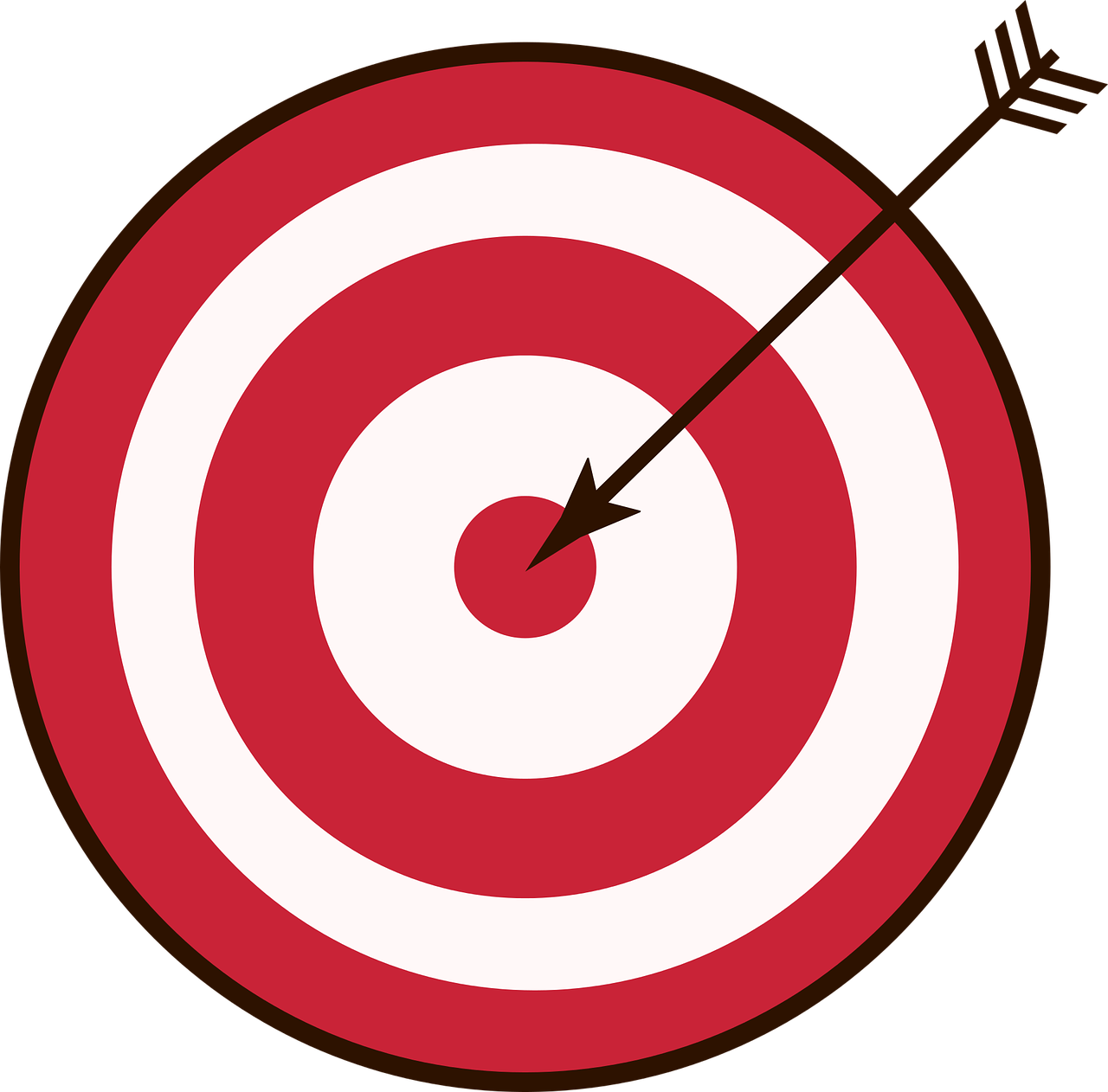 target bull's eye archery free photo