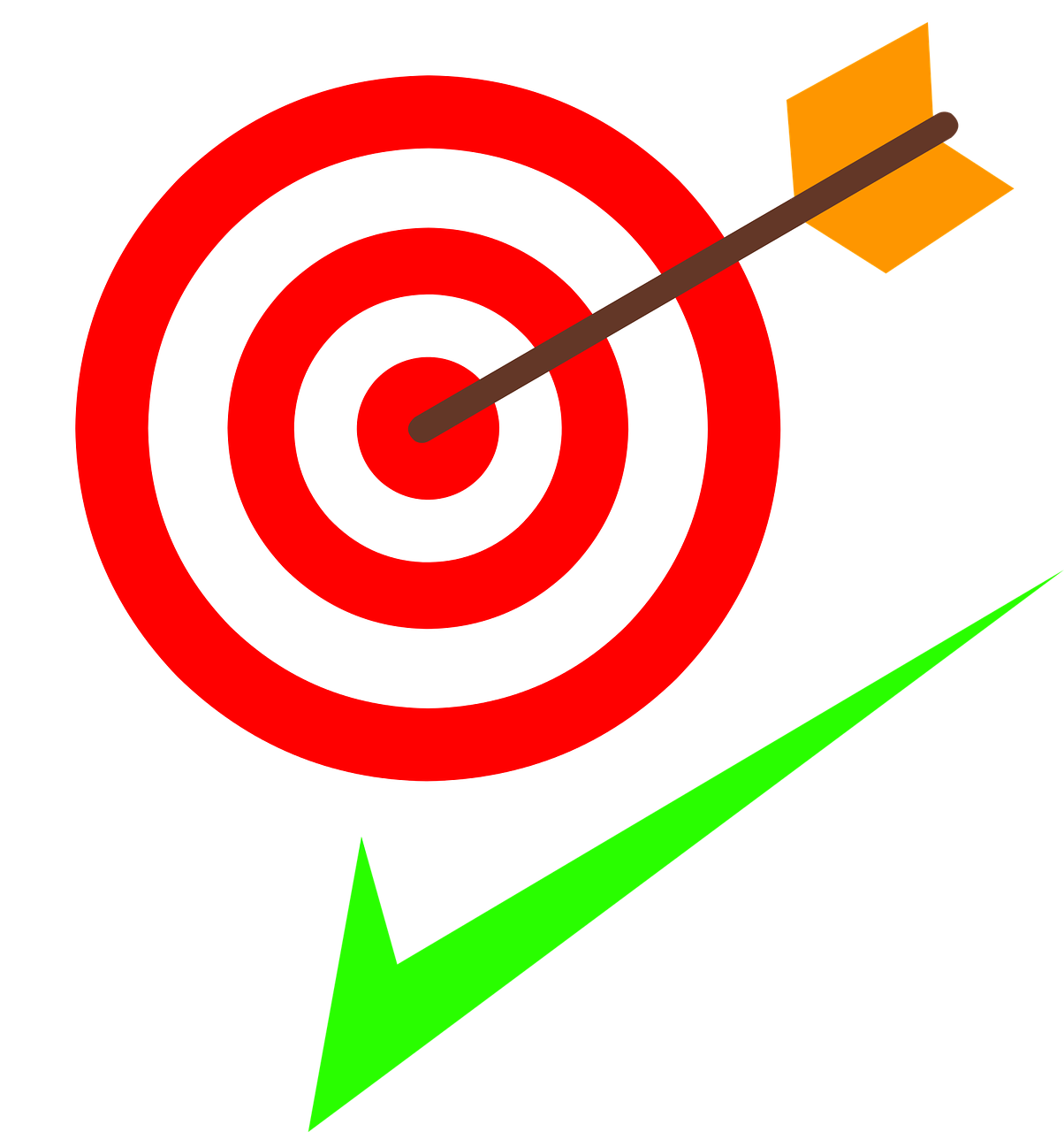 target arrow achieve free photo