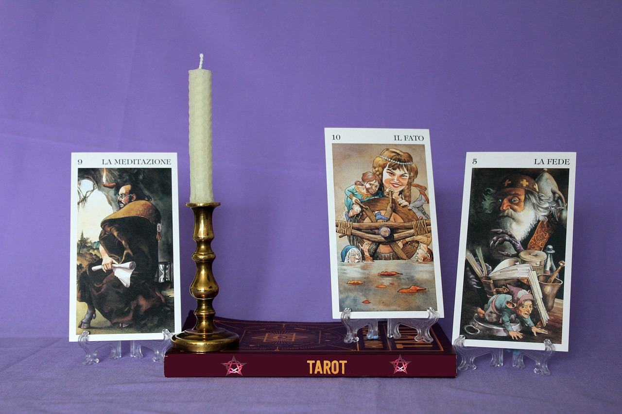 tarot  cards  meditation free photo