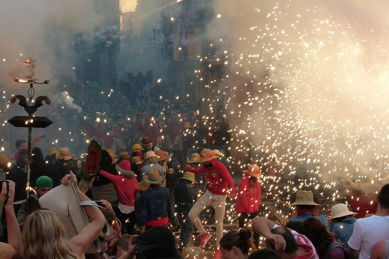 tarragona  diables  correfoc free photo