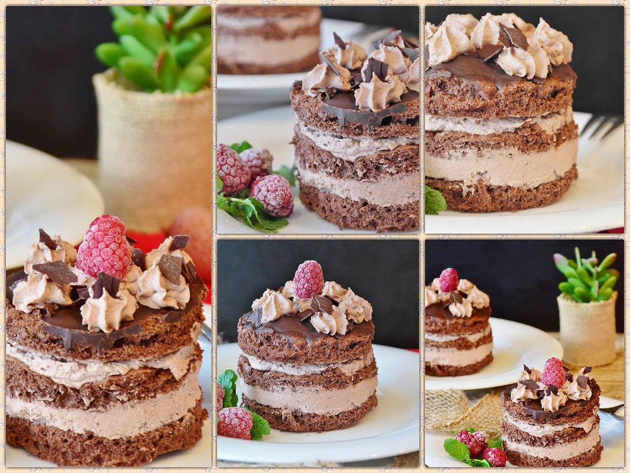 tart chocolate tarts cream cake free photo