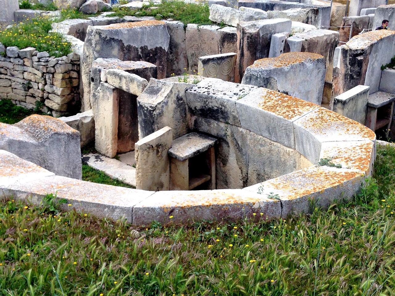 tarxien temple malta unesco world heritage site free photo