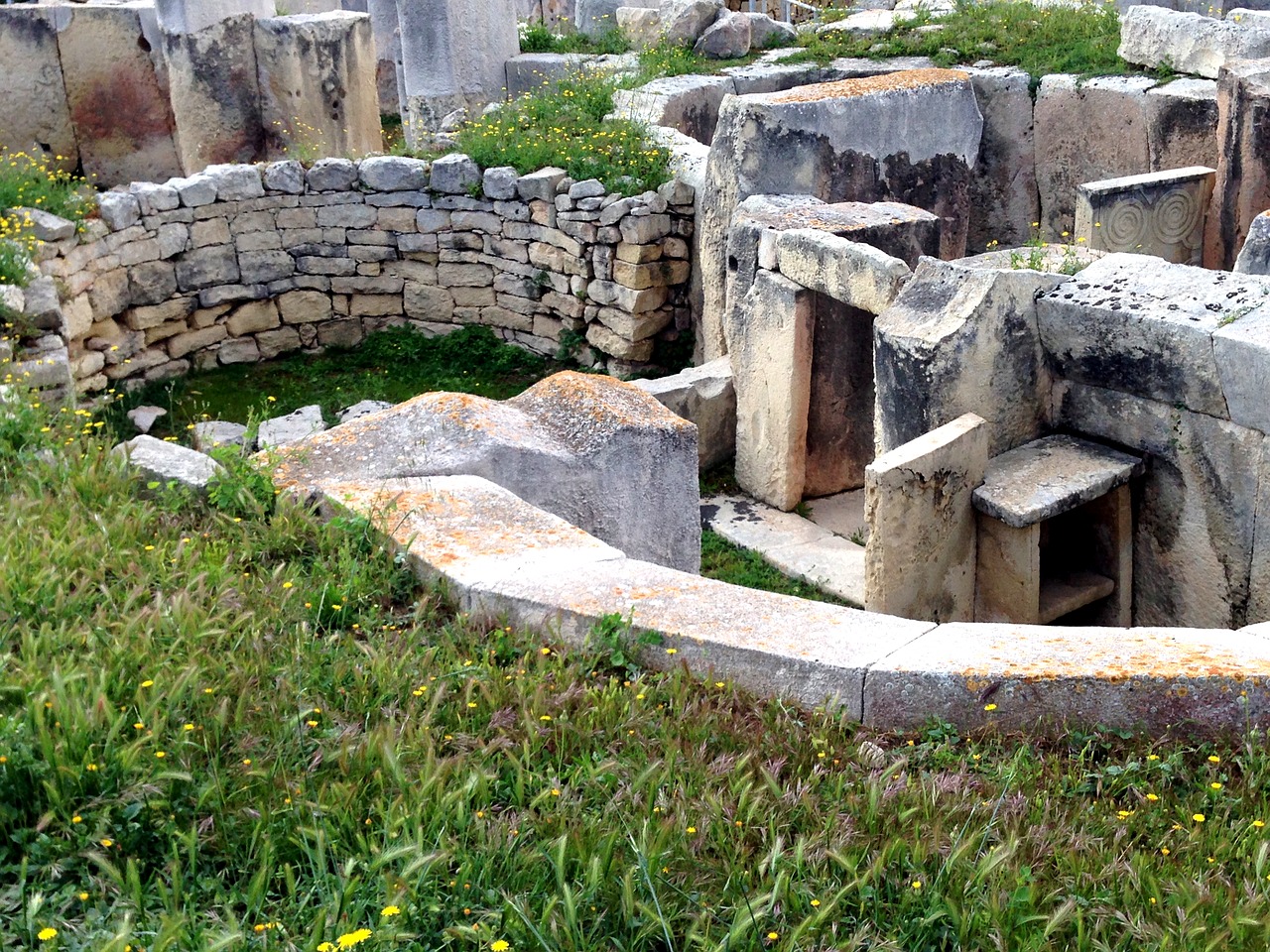 tarxien temple malta unesco world heritage site free photo
