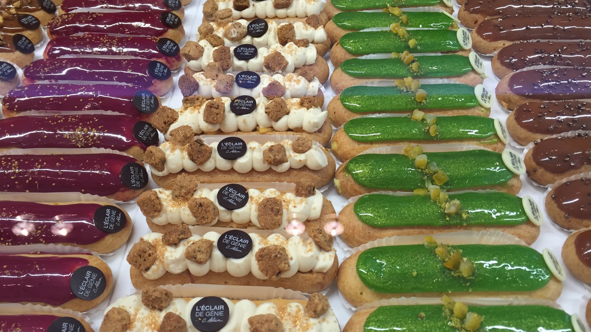 eclairs pastry patisserie free photo