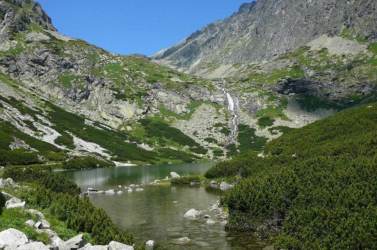 tatras lake mountains free photo