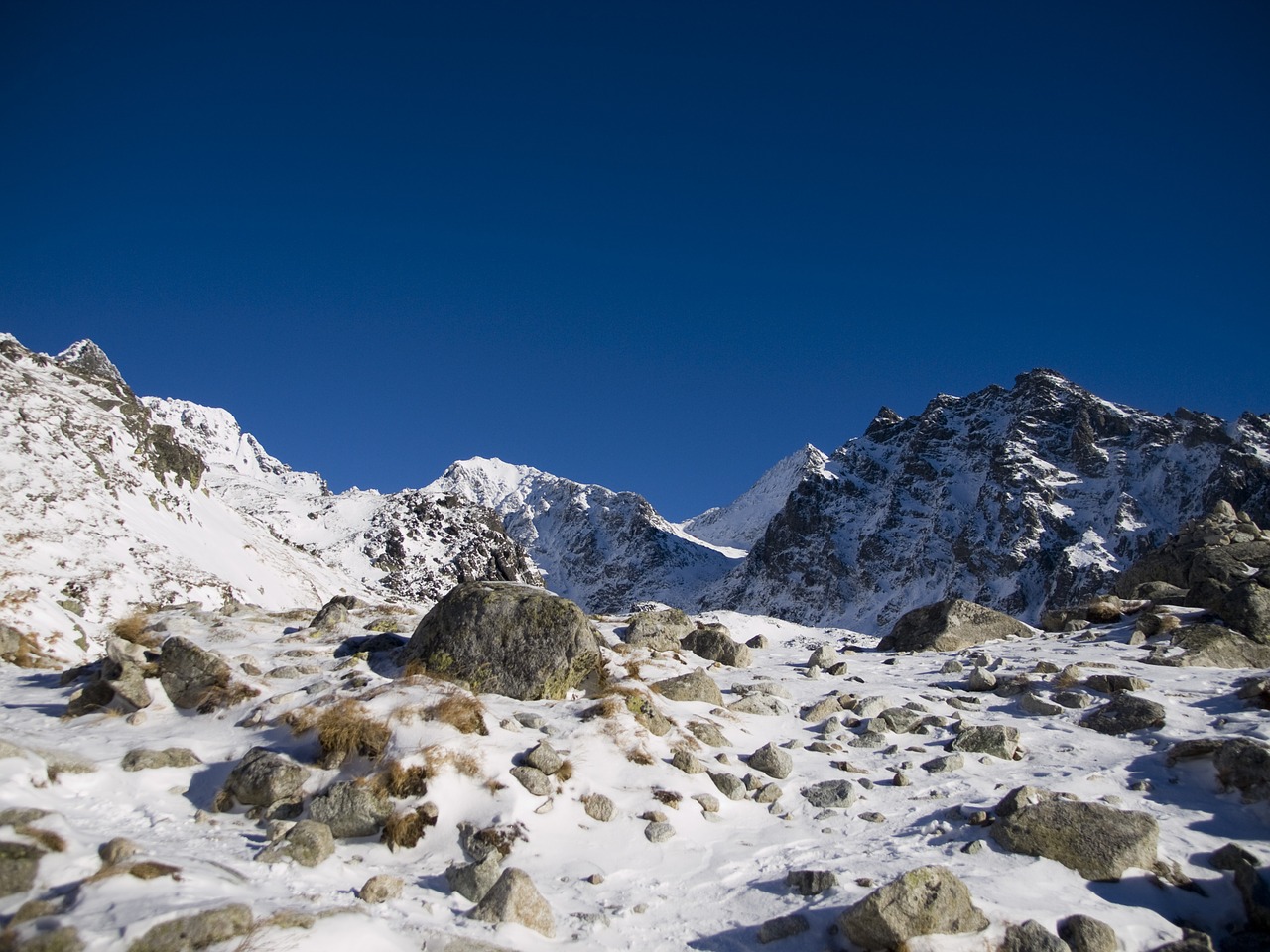 tatry mountains top view free photo