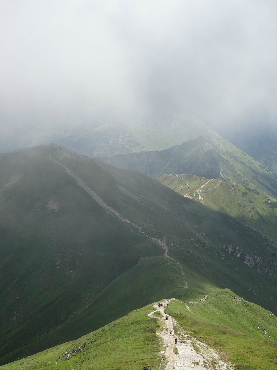 tatry mountains hiking trails free photo