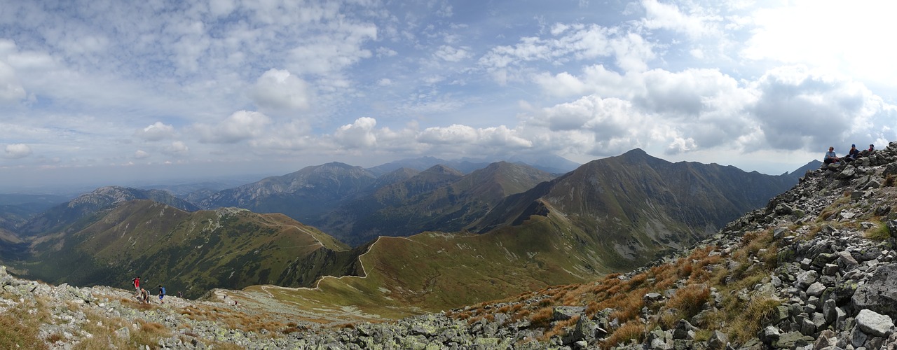 tatry mountains panorama free photo