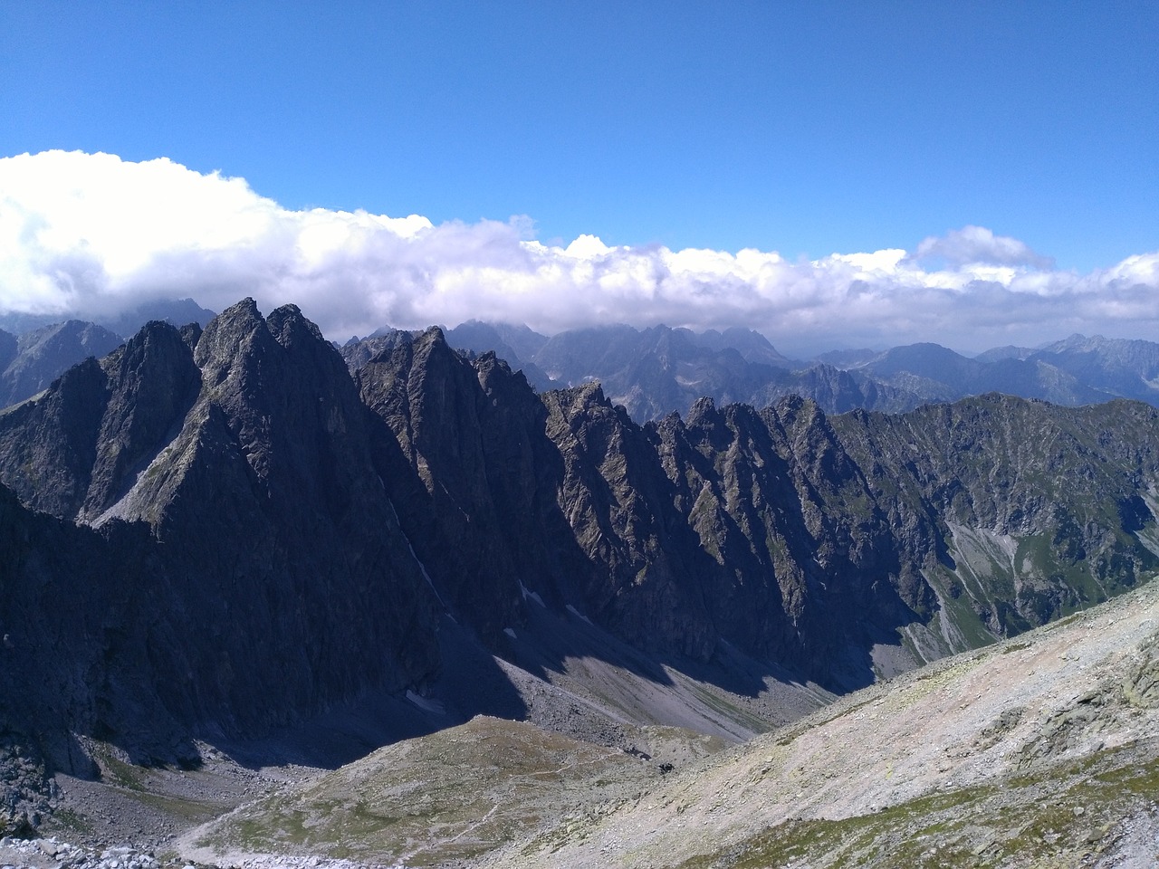 tatry view top view free photo