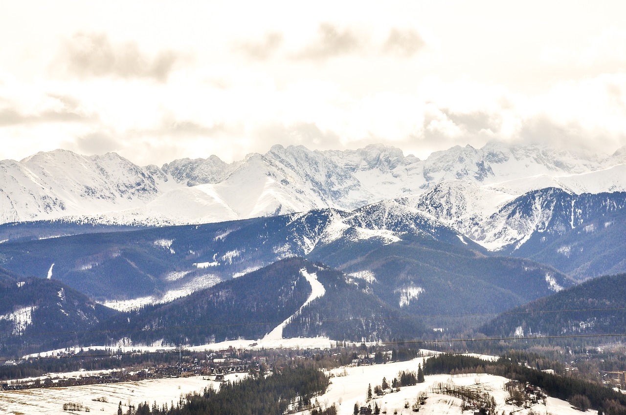 tatry  winter  mountains free photo