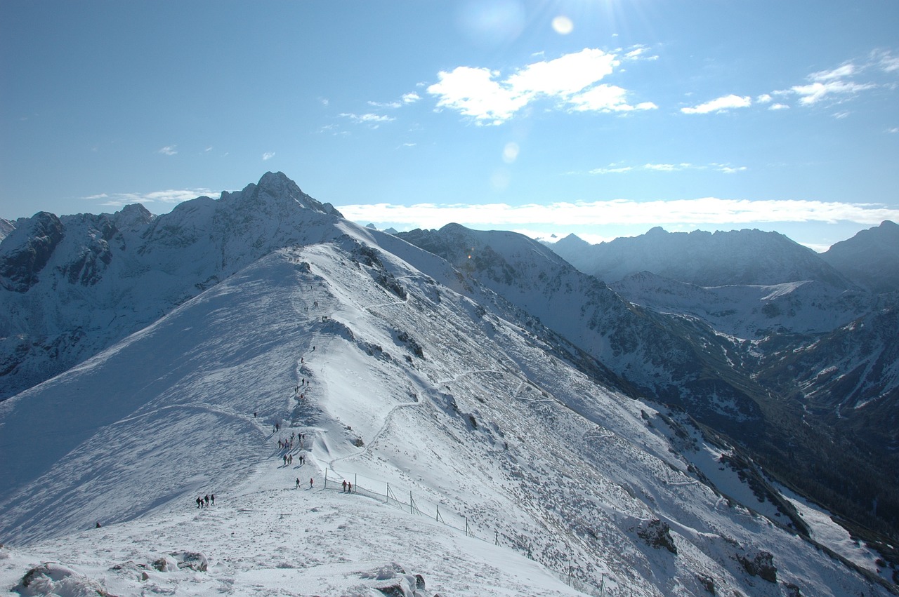 tatry winter mountains free photo