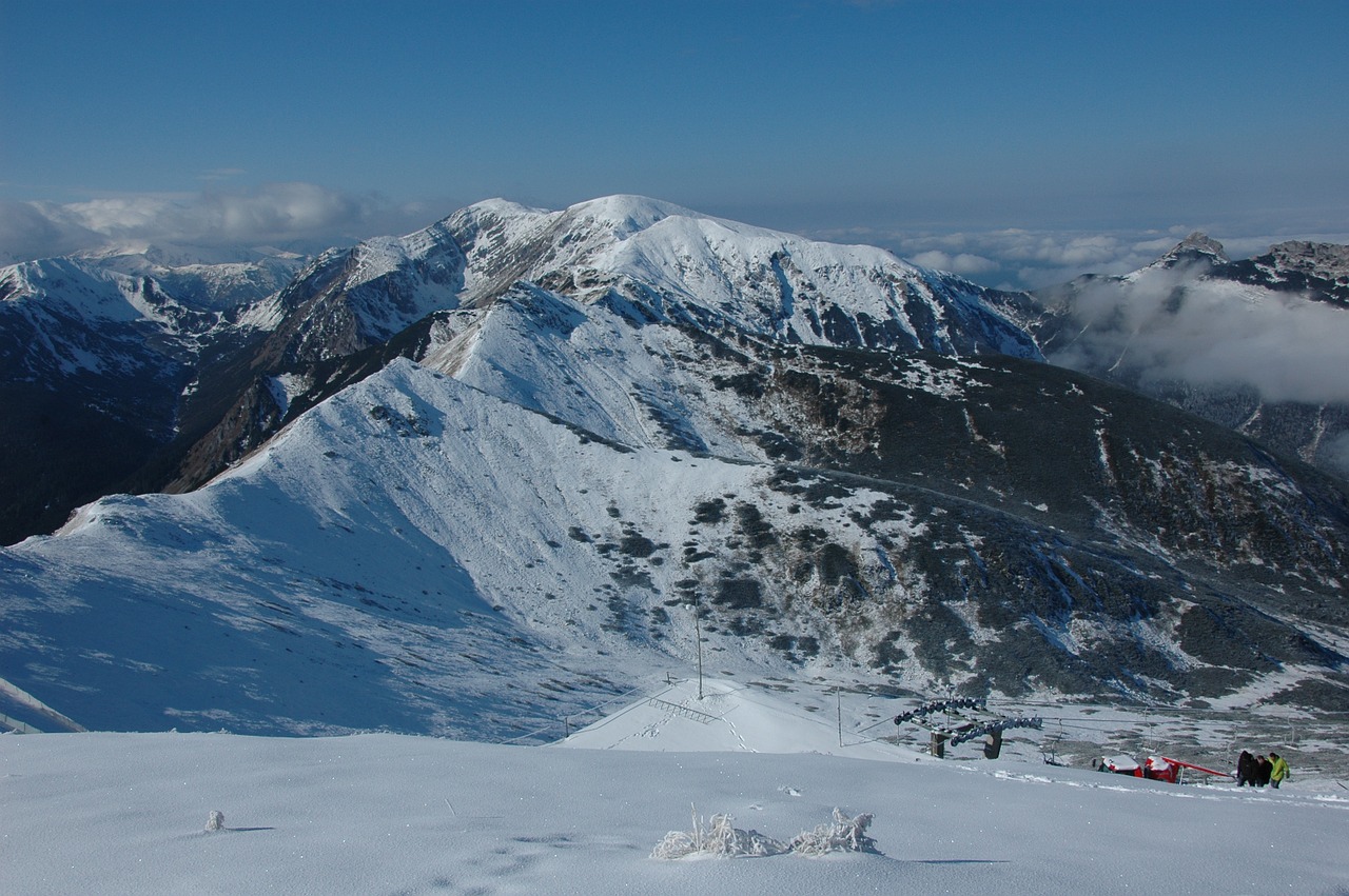 tatry winter mountains free photo