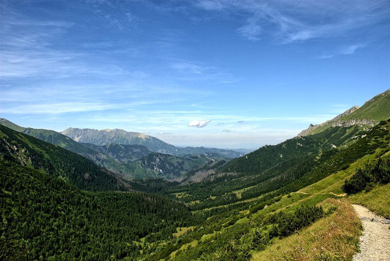 tatry slovakia tourists valley koperszadów free photo