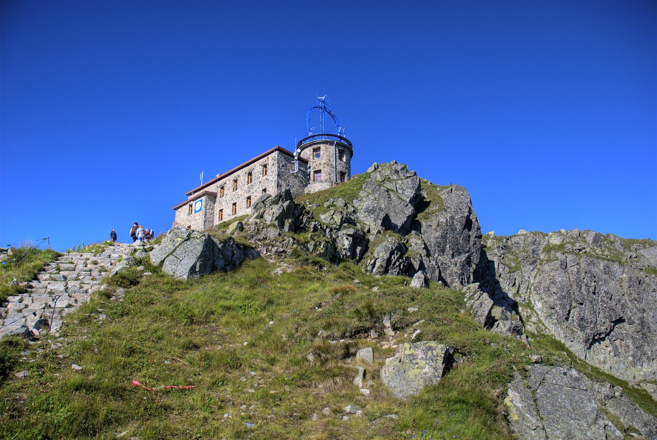 tatry landscape top view free photo