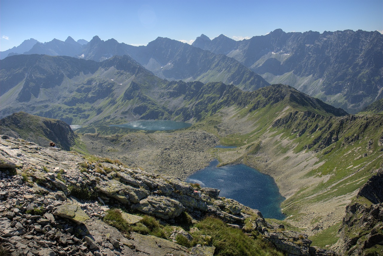 tatry landscape top view free photo