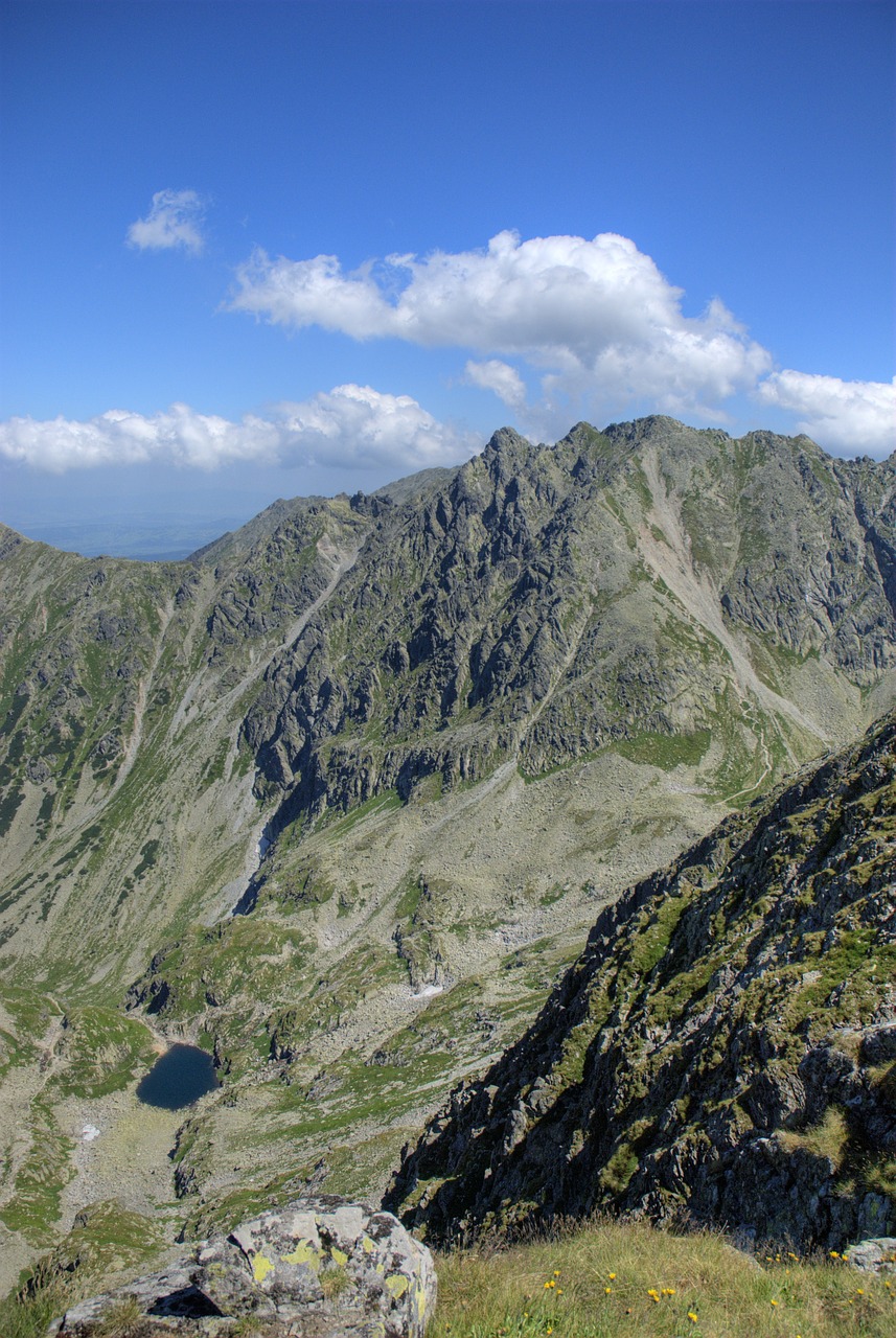 tatry landscape top view free photo