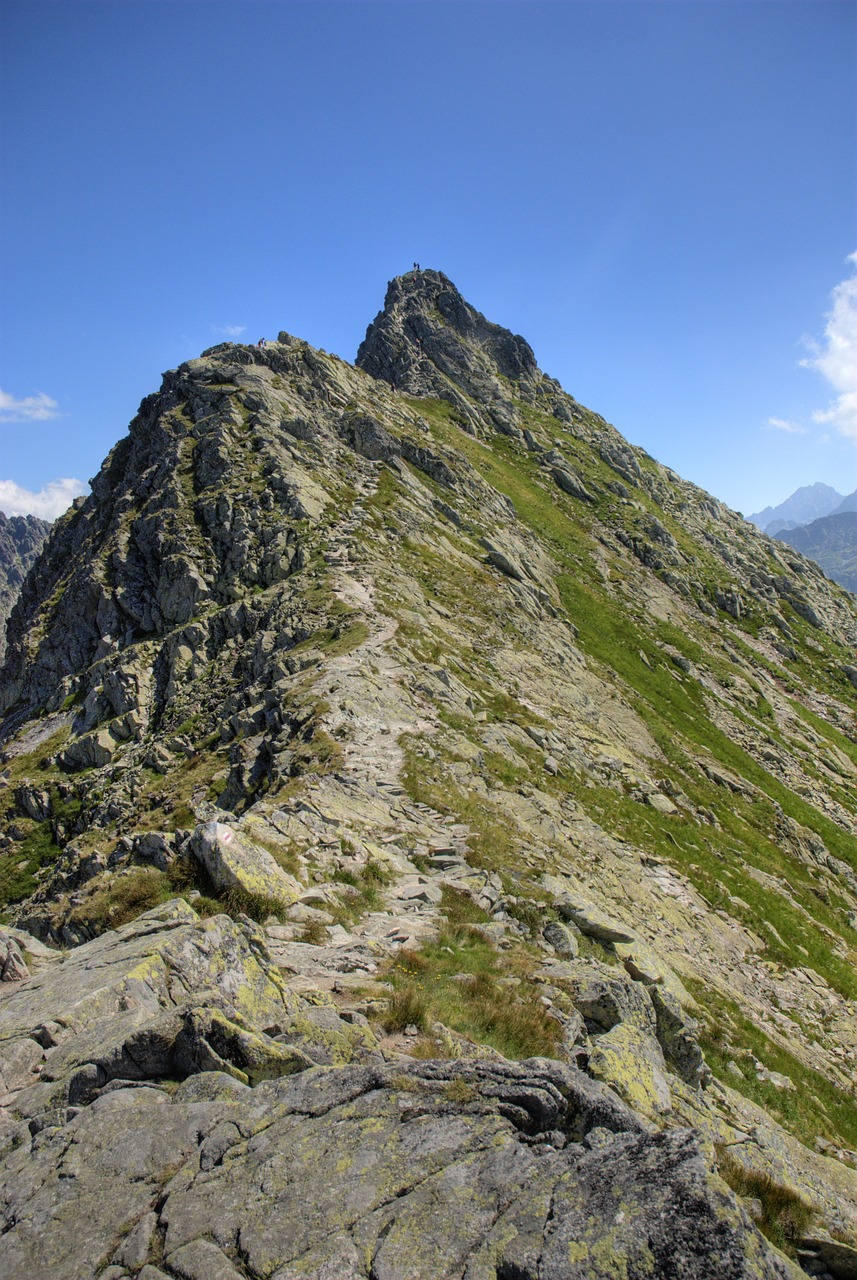 tatry landscape top view free photo