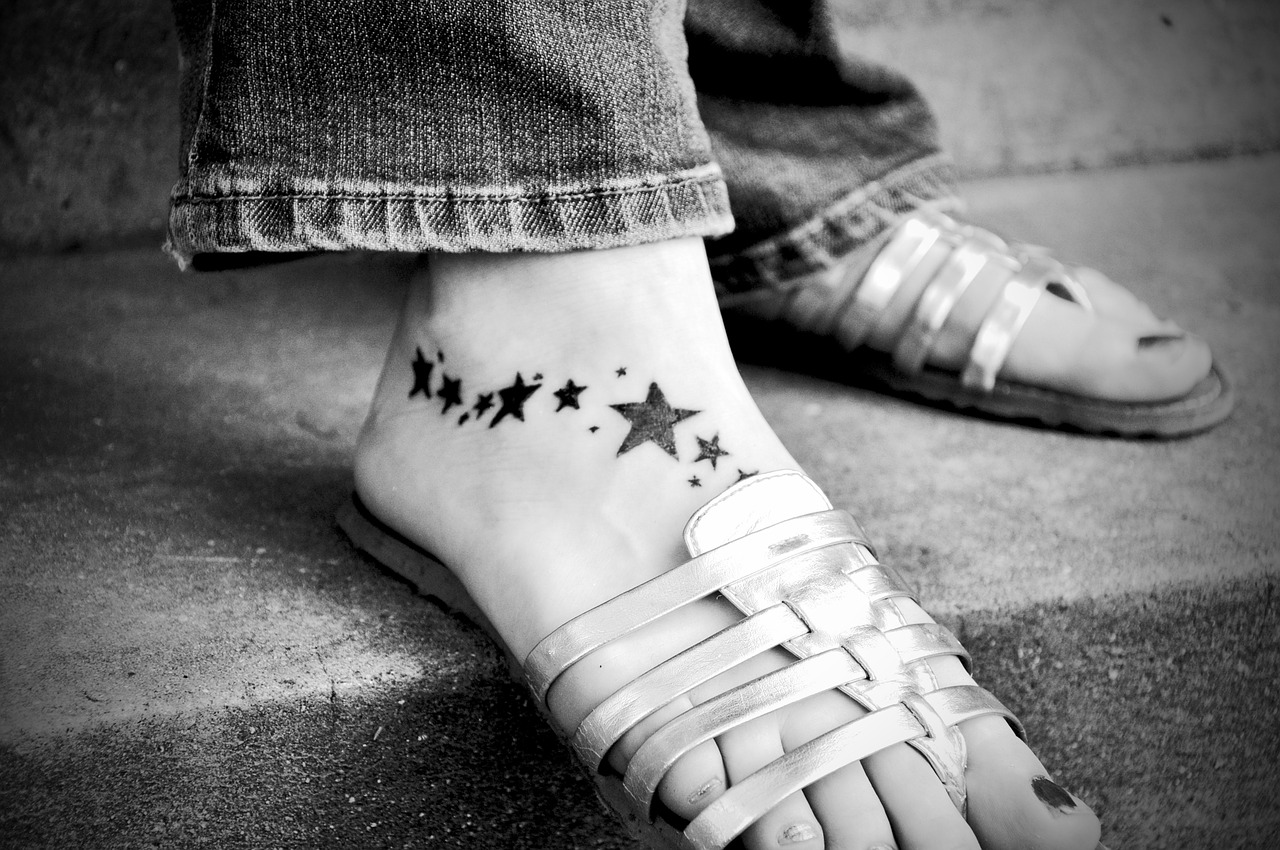 tattoo foot skin free photo