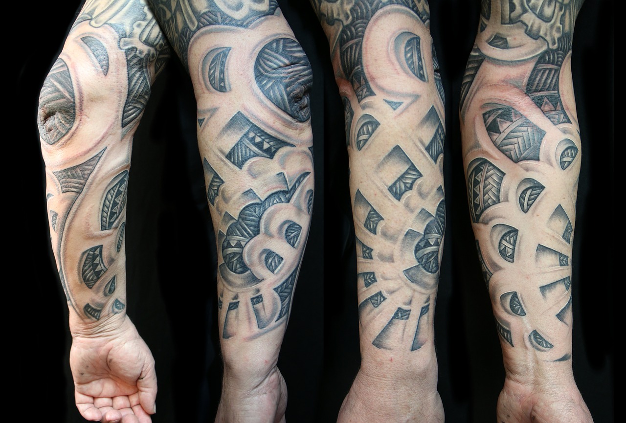 tattoo celt sleeve free photo