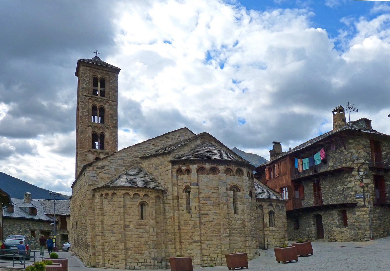 taüll santa maria de taüll romanesque art free photo