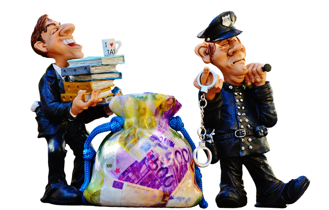 taxes tax evasion police free photo
