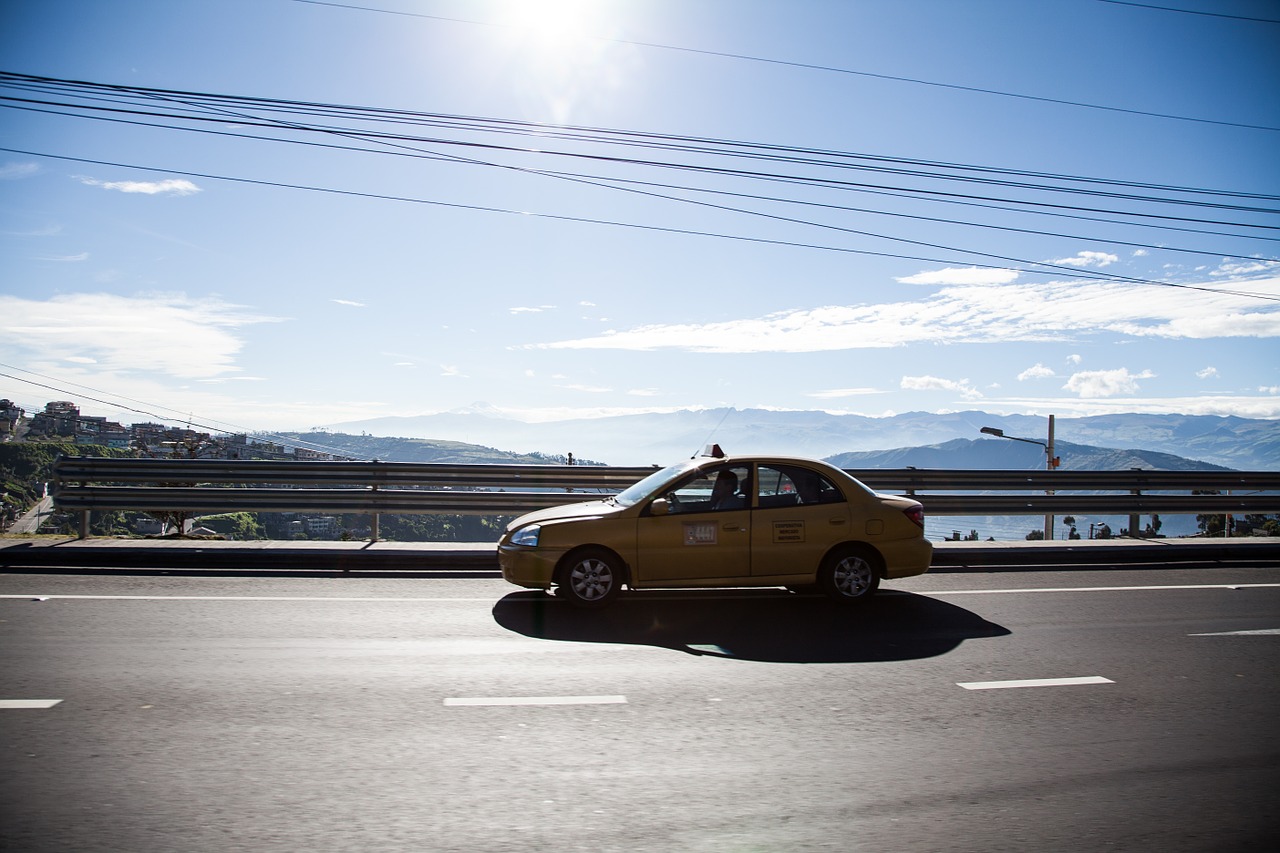 taxi sky sun travel free photo