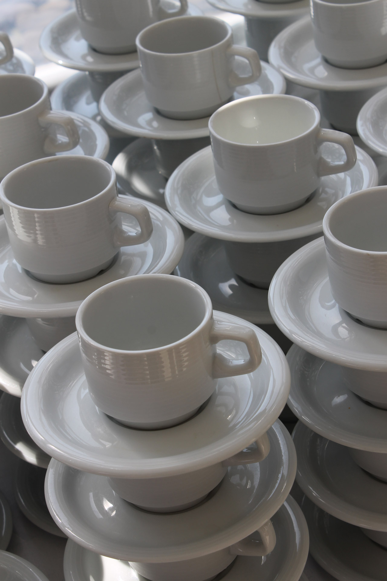 coffee cups plates free photo