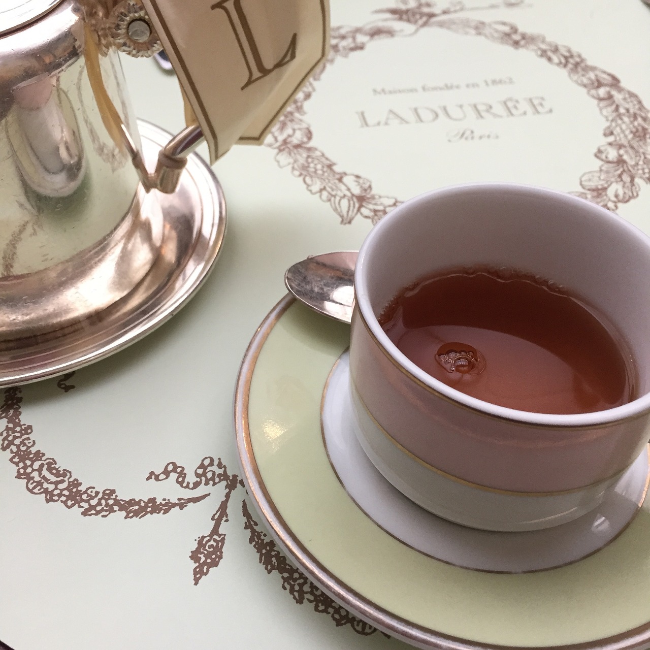 tea laduree breakfast free photo