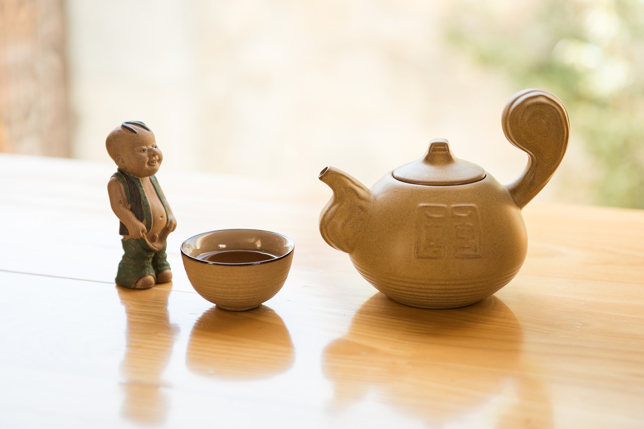 tea teapot doll free photo