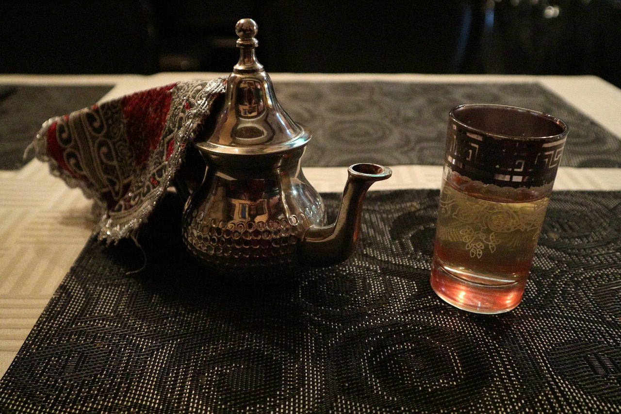 tea moroccan pot free photo