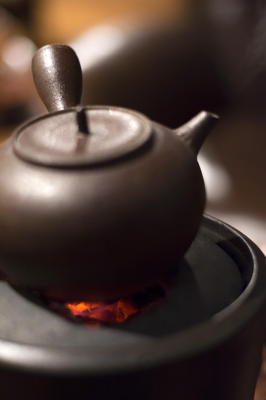 tea  boiling  hot free photo