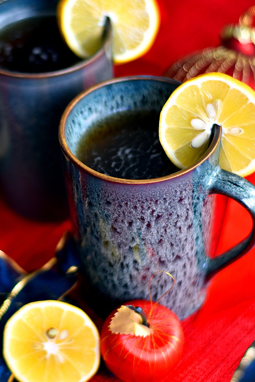 tea  herbal  lemon free photo