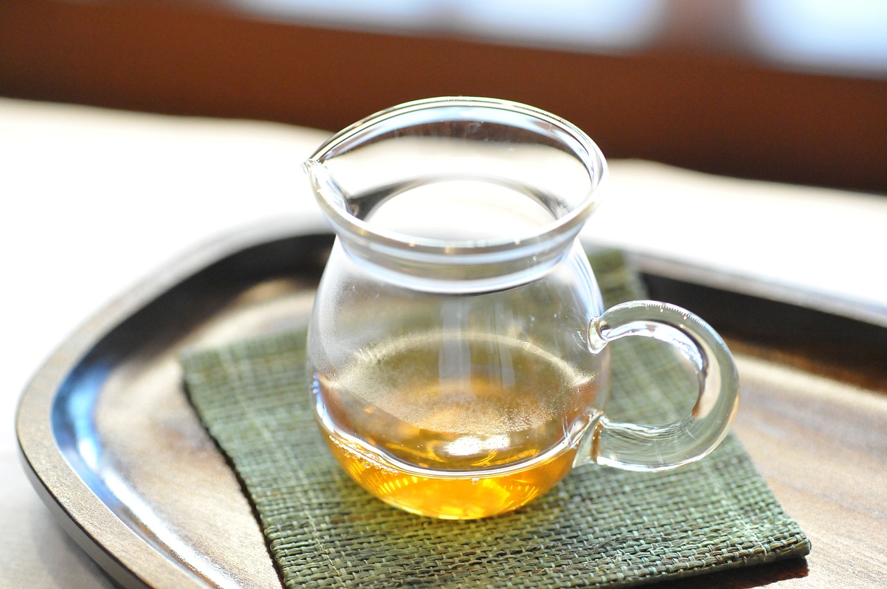 tea glass chinese tea free photo