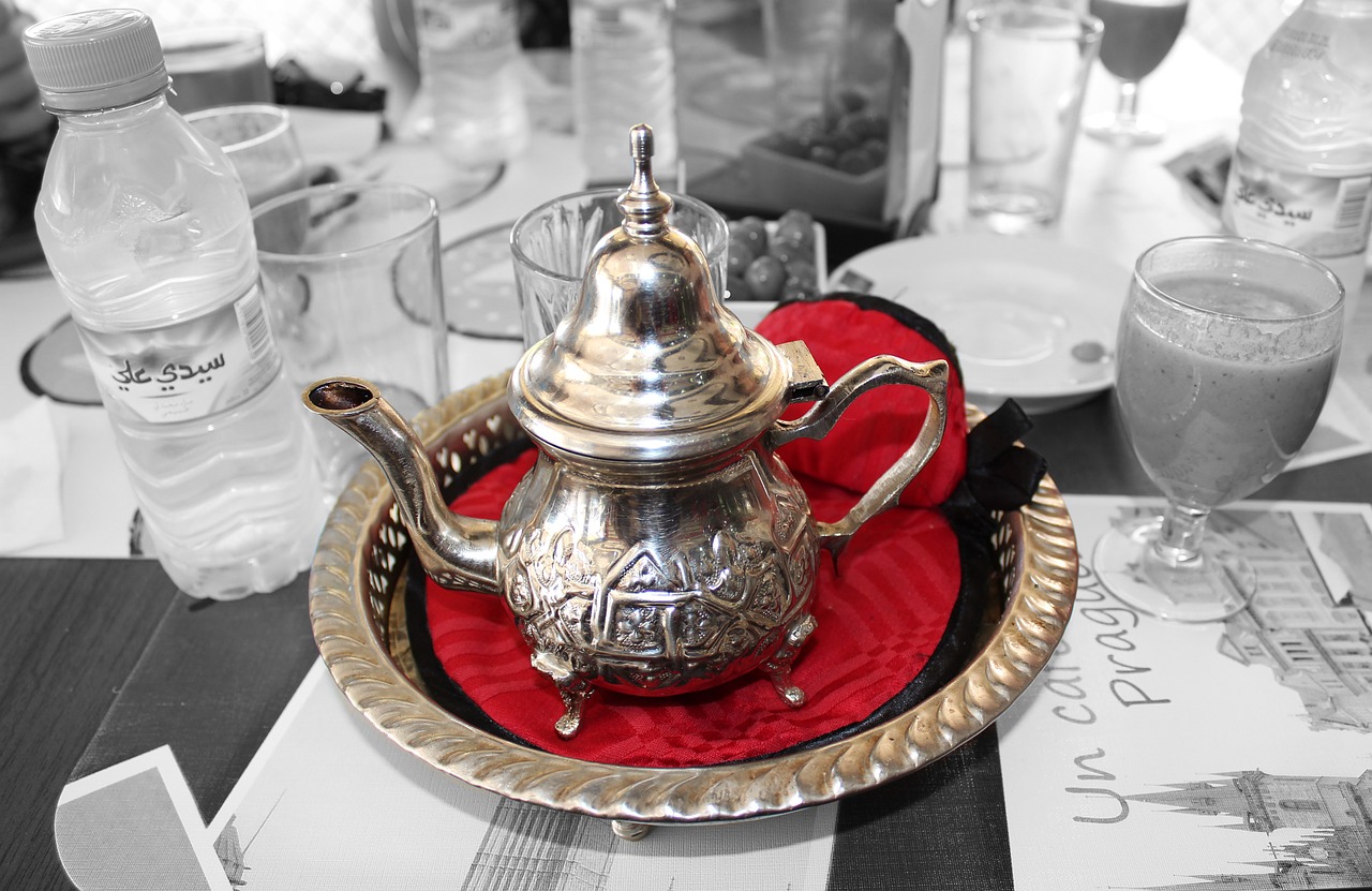 tea morocco travel free photo