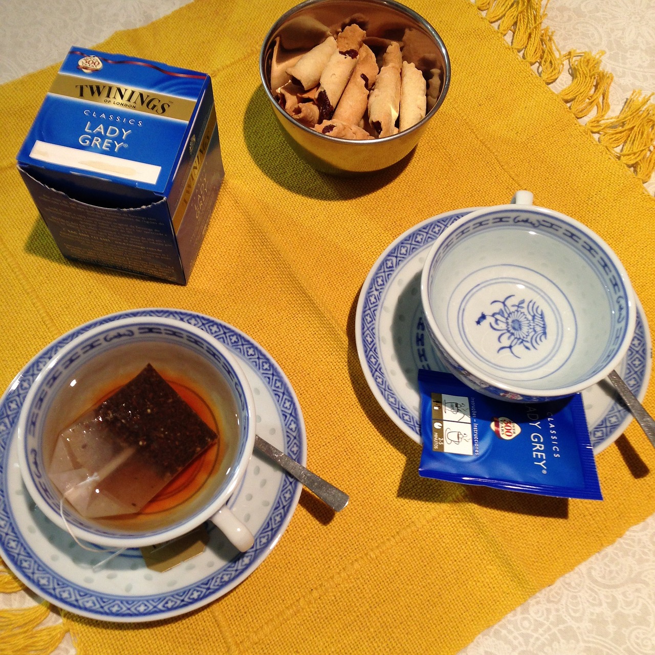 tea teatime snack free photo