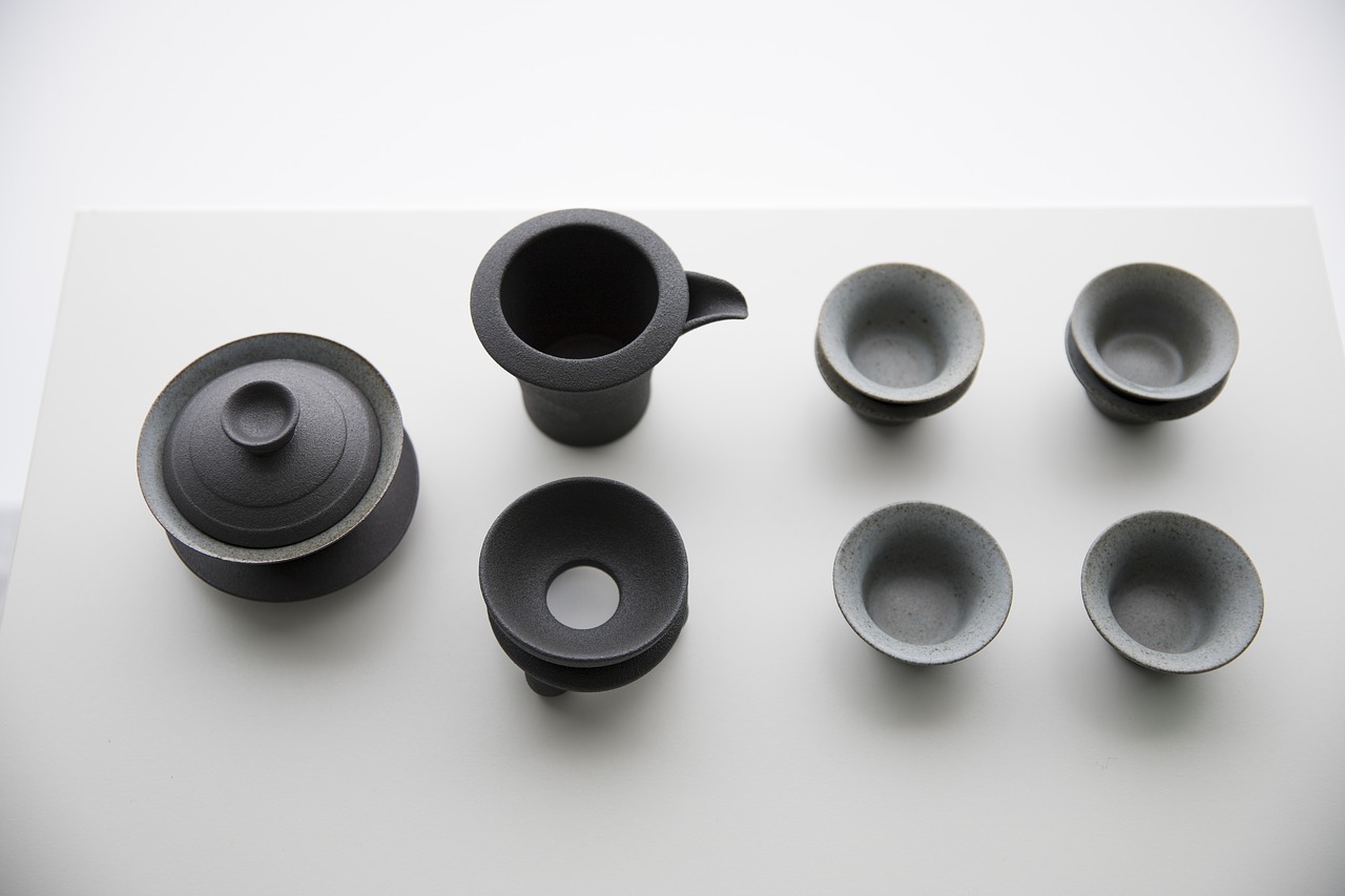 tea set  ceramics  teacup free photo
