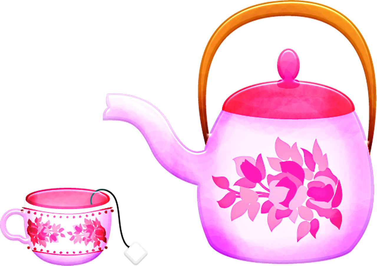 tea set  teapot  teacup free photo