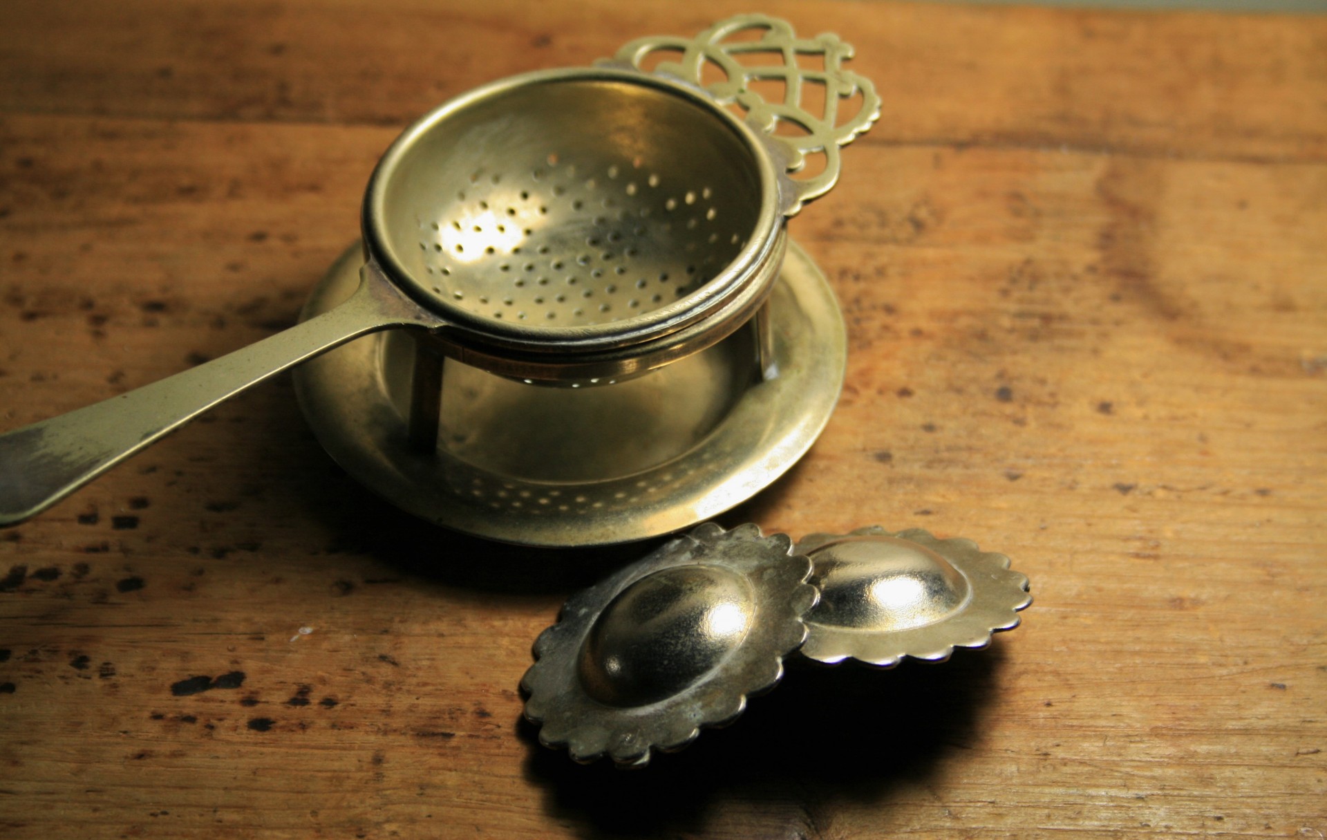 old fashioned strainer