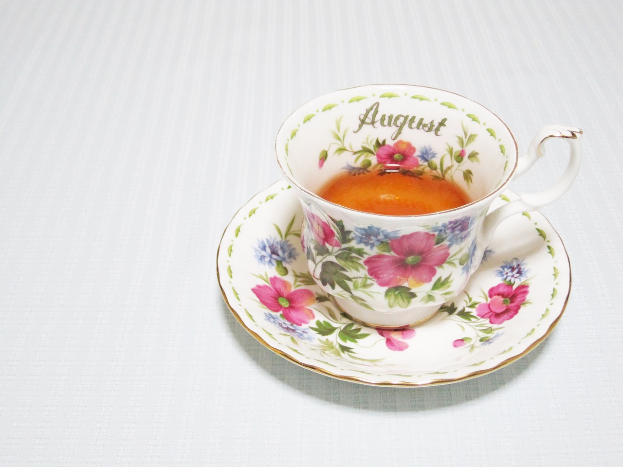 tea time cup august free photo