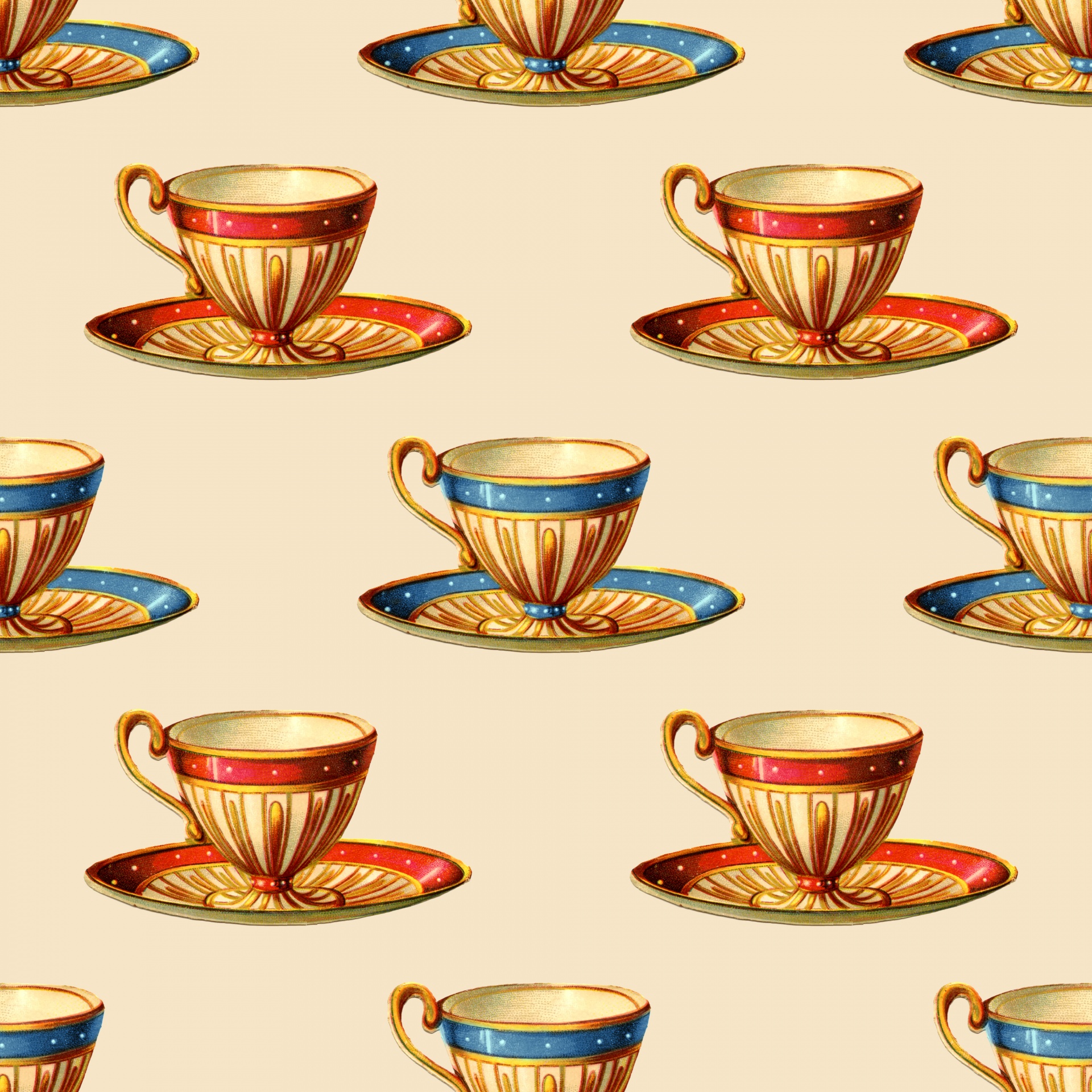 teacup teacups vintage free photo