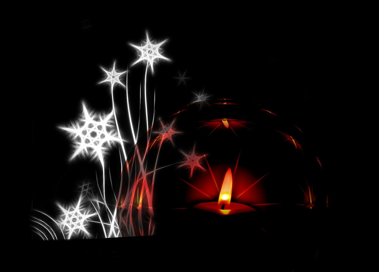 tealight candle star free photo