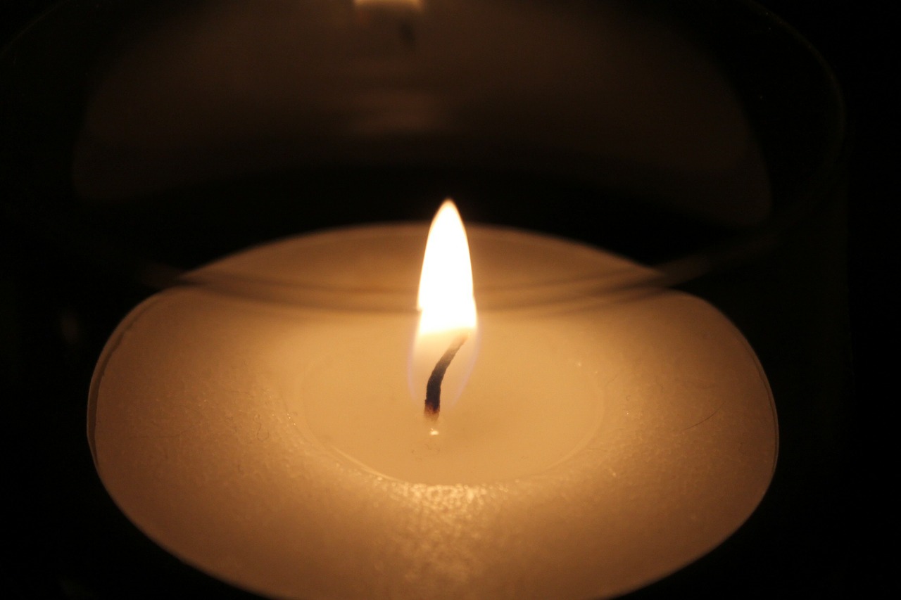 tealight candle flame free photo