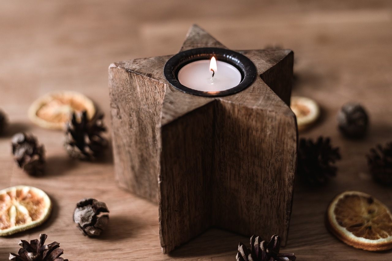 tealight advent christmas free photo