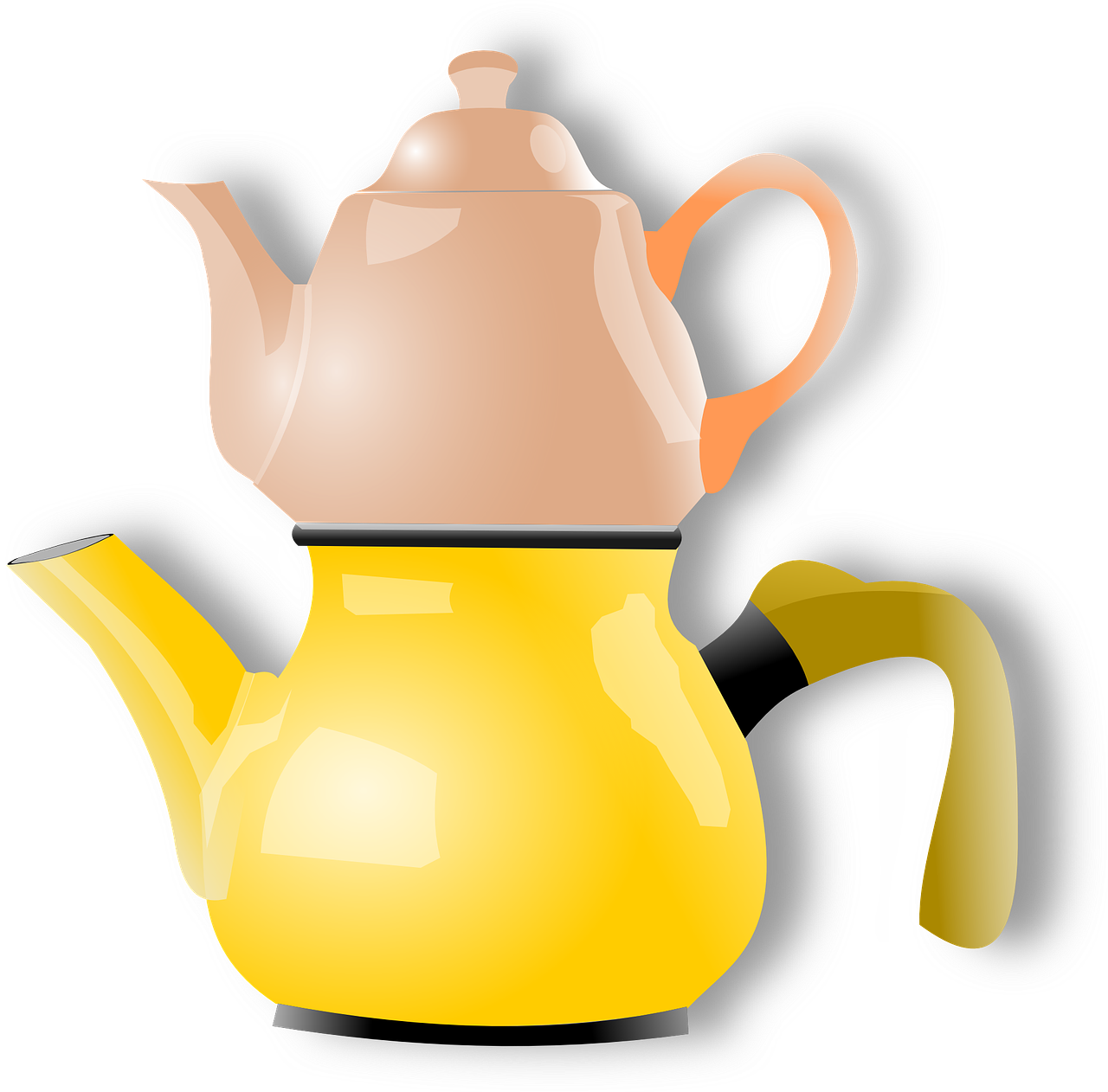 teapot teatime breakfast free photo